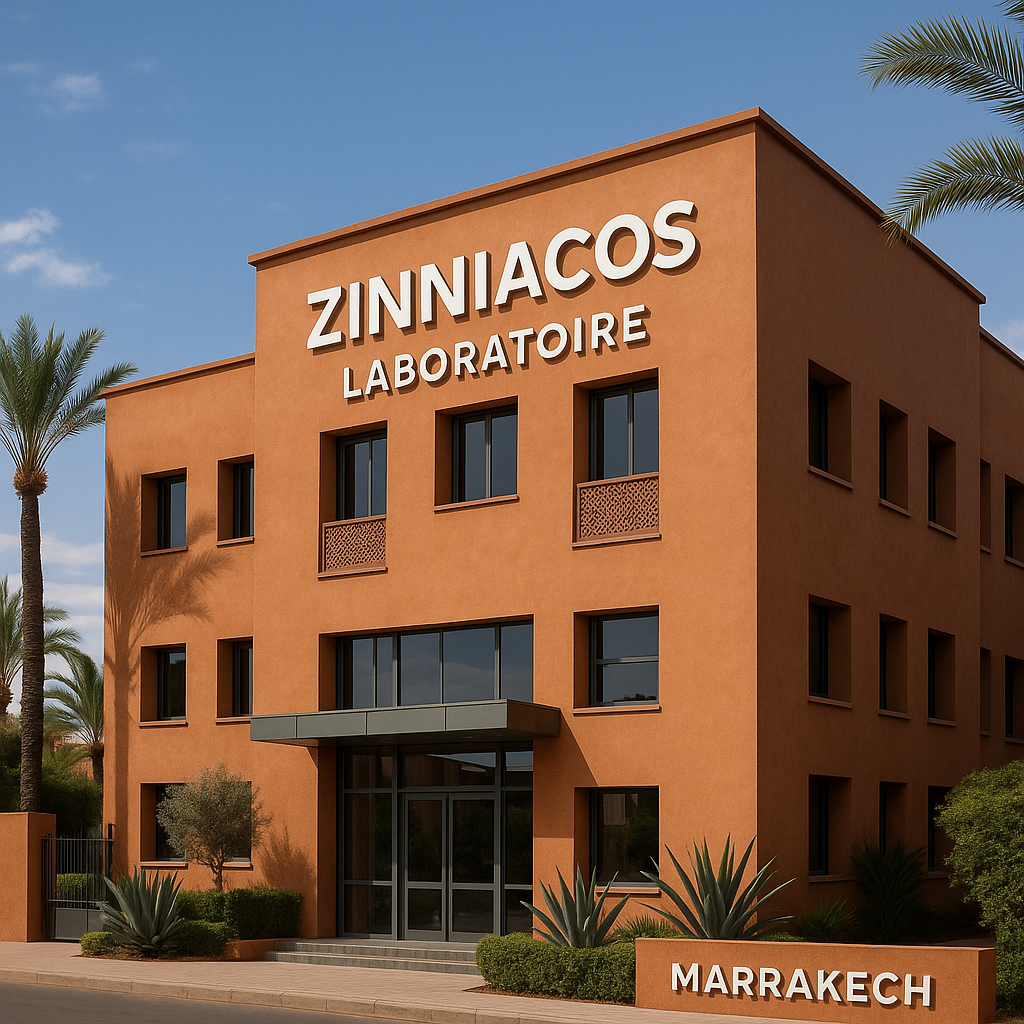 Laboratoire ZinniaCos Marrakech